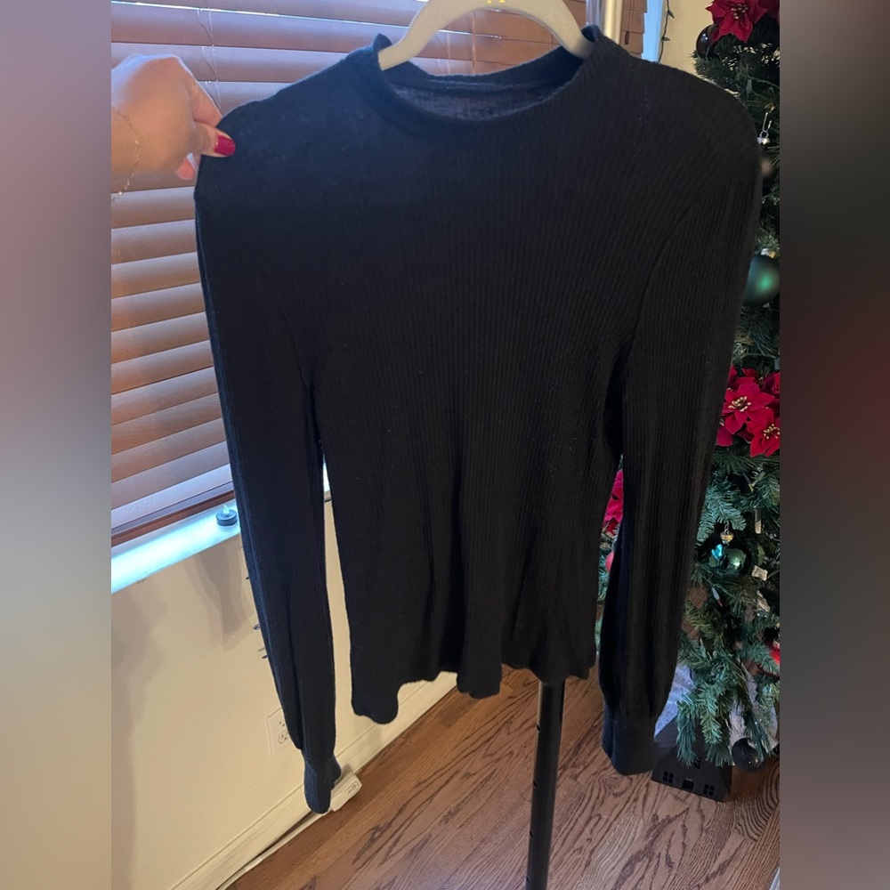 Black long sleeve shirt